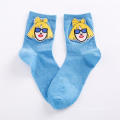 2019 automne nouvelle mode coton Simpson chaussettes femme cheville tube dessin animé femmes chaussettes en gros